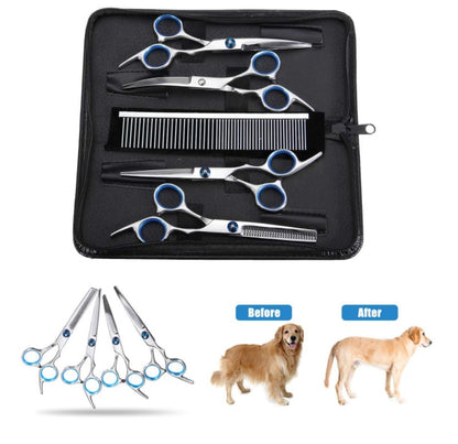 Dog Grooming Scissors 5 in 1