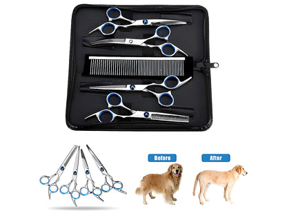 Dog Grooming Scissors 5 in 1