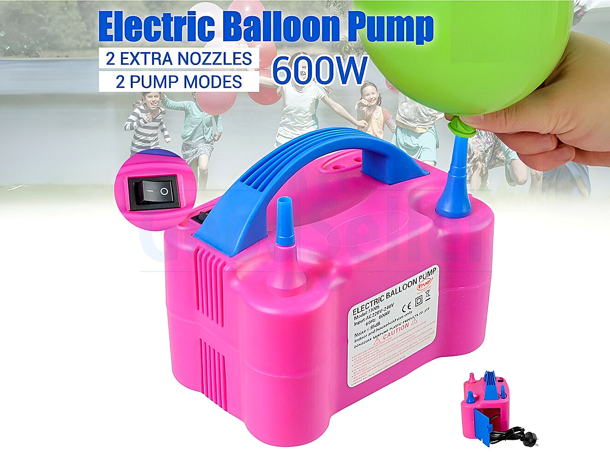 Electric balloon pump lightweight design held in hand