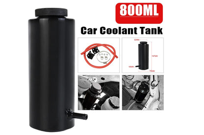 Universal fit radiator overflow tank kit 800ml with tube