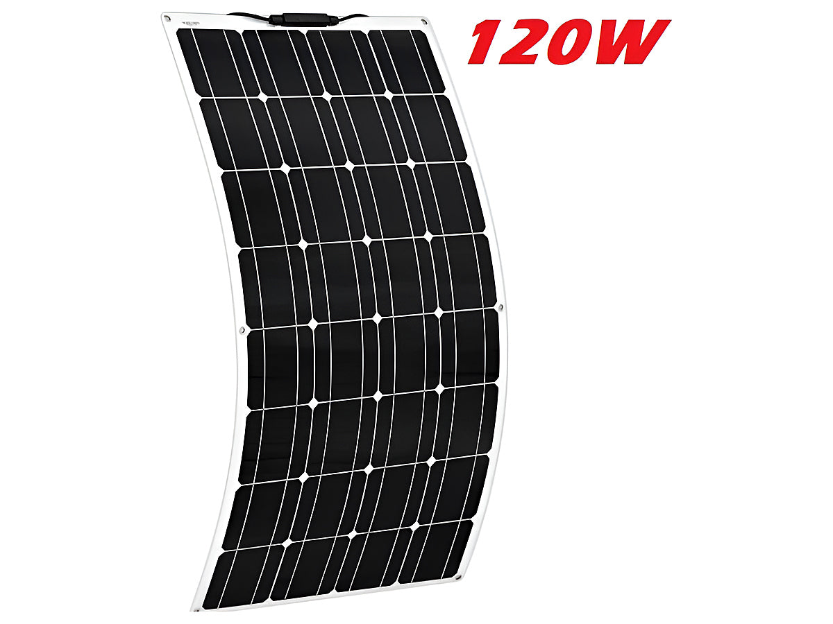 120W Solar Panel Charger Monocrystalline Flexible