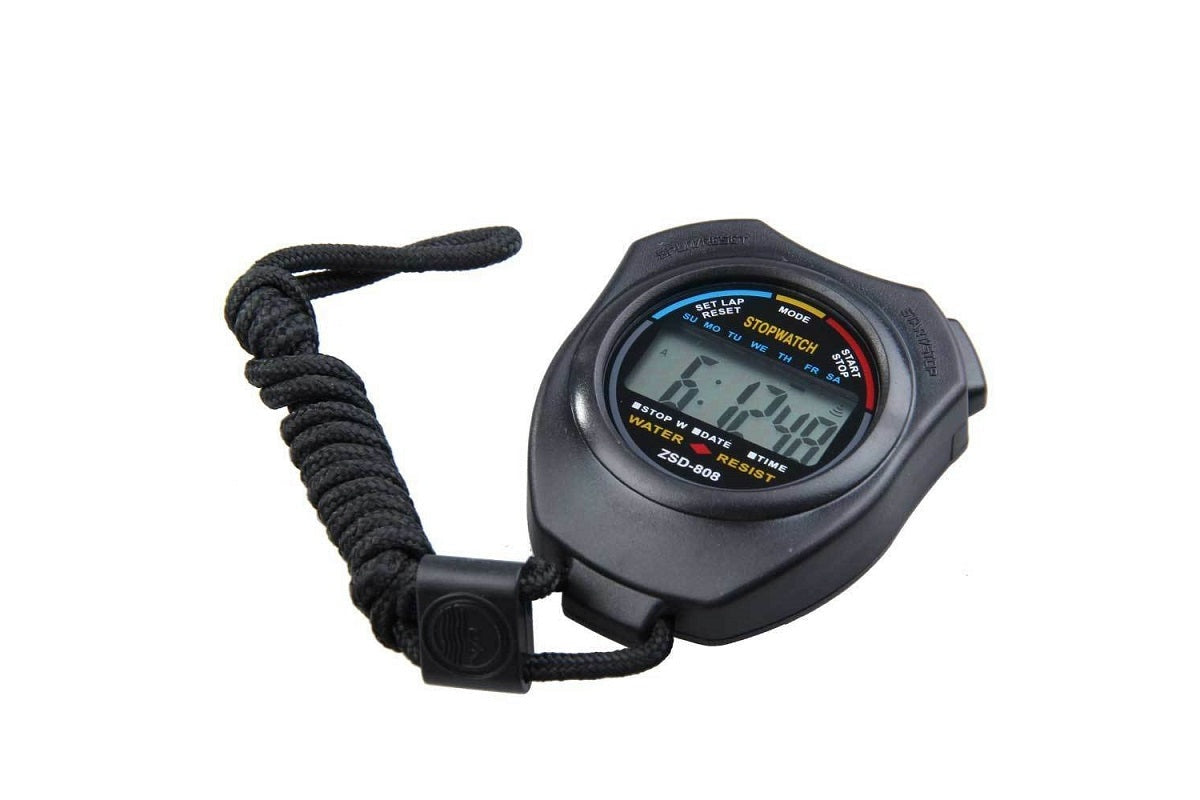 Digital Sport Stopwatch Timer, Handheld