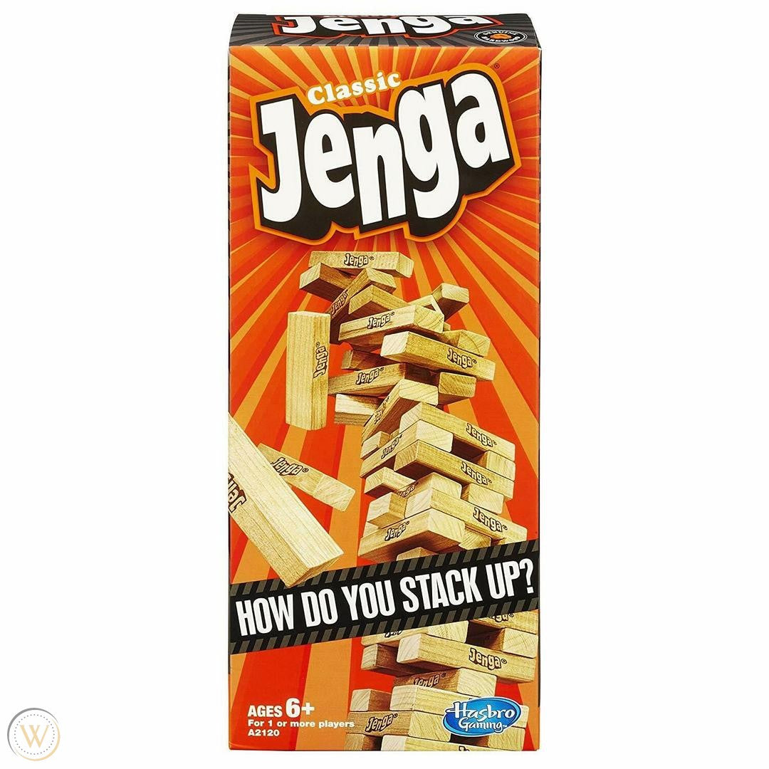 Jenga Classic Block Stacking Game