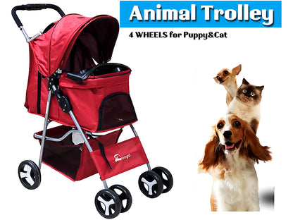 Foldable Pet Stroller
