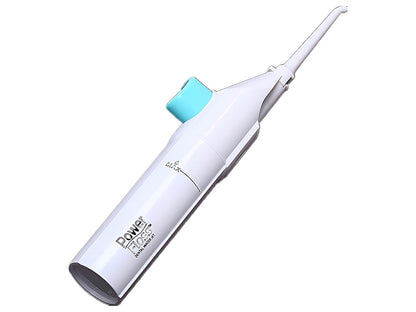Water flosser dental jet in white colour with ergonomic handle