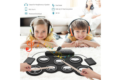 Electronic Roll Up Drum Kit
