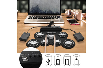 Electronic Roll Up Drum Kit