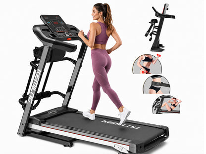 Multifunctional Incline Treadmill 120KG Capacity