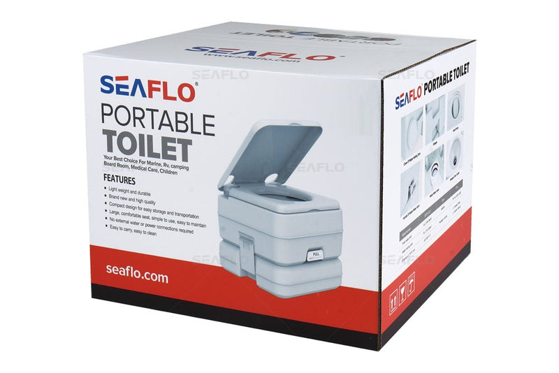 SEAFLO Portable Toilet 20L