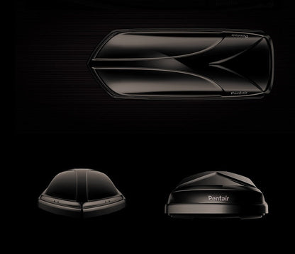 Glossy Black Cargo Roof Top Racks Box Tarvel Luggage Carrier Box