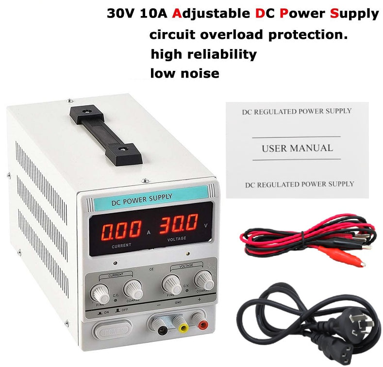 30V 10A DC Power Supply Precision Variable Digital Adjustable Lab Grade