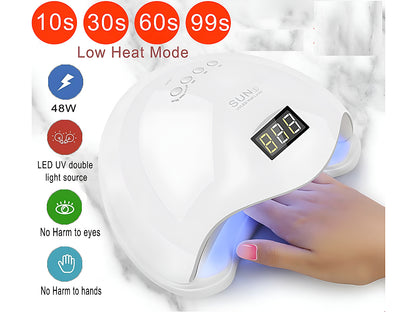 48W LED Light UV Nail Dryer Fast Drying GEL Nail Dryer