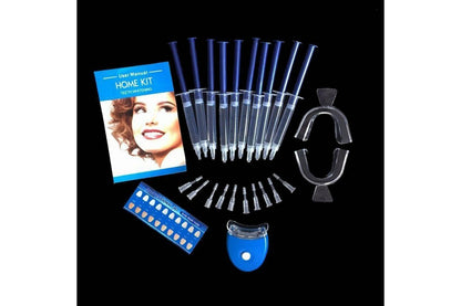 Gel syringe showing enamel safe whitening gel for teeth