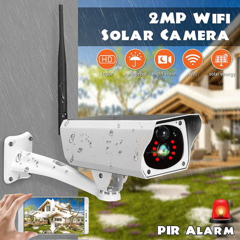 Wireless Security Camera System 100% Wire Free 4G Solar Camera