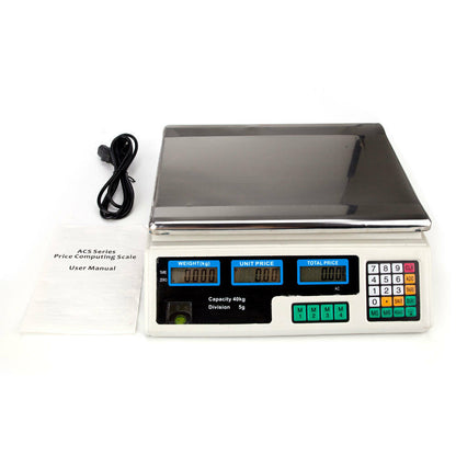40Kg Price Computing Digital Scales Pricing Scale