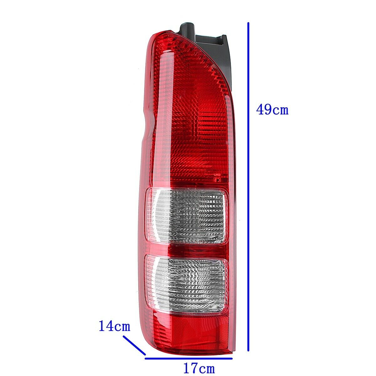 Durable ABS plastic material of Toyota Hiace left tail light
