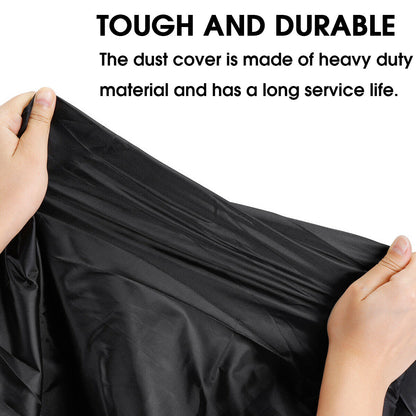 Boat Cover Heavy Duty – 600D Black Trailerable Boat Cover for 20–22ft V-Hull