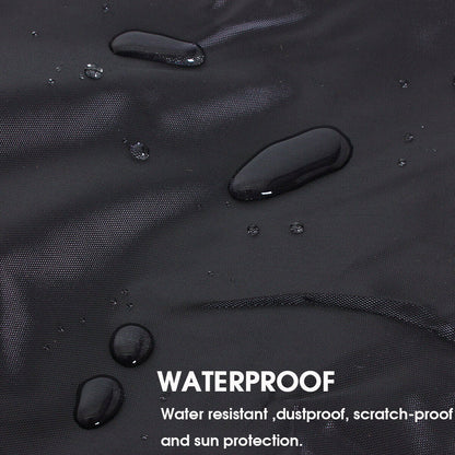 Boat Cover Heavy Duty – 600D Black Trailerable Boat Cover for 20–22ft V-Hull