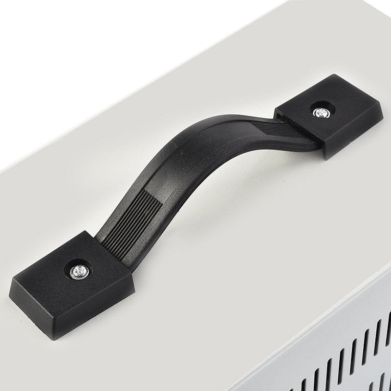 Top view highlighting compact design of DC power supply