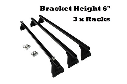 Close up of aluminium mounting leg for Toyota Hiace roof rack