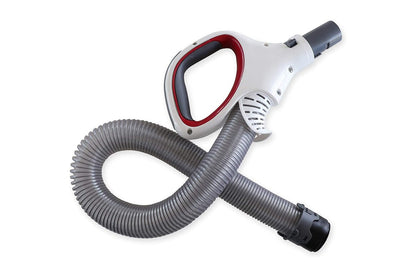 Flexible red Shark Rotator Hose Handle made from ABS plastic