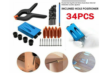 Close up of pocket hole jig kit drill adaptor in 6mm size