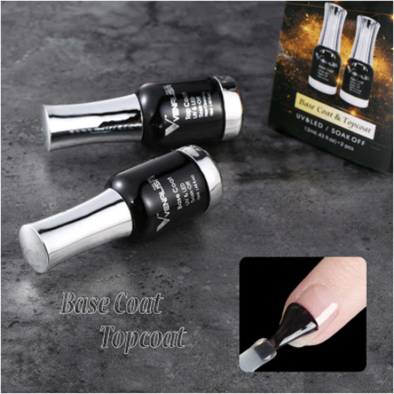 Venalisa 12ml Base Coat and Top Coat Set