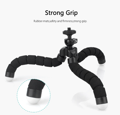 iPhone Tripod Mount Holder Stand + Bluetooth Selfie remote