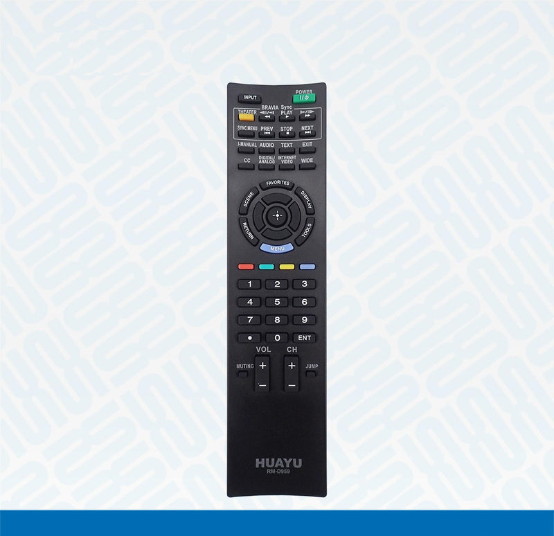 Replacement Sony TV Remote