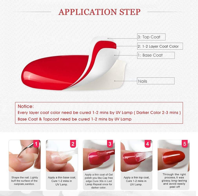 Venalisa 12ml Base Coat and Top Coat Set