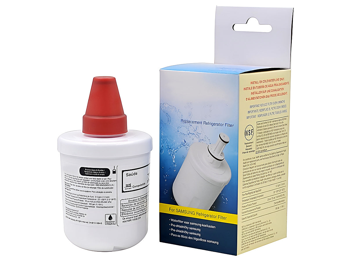 Samsung fridge water filter replacement with water flow feature