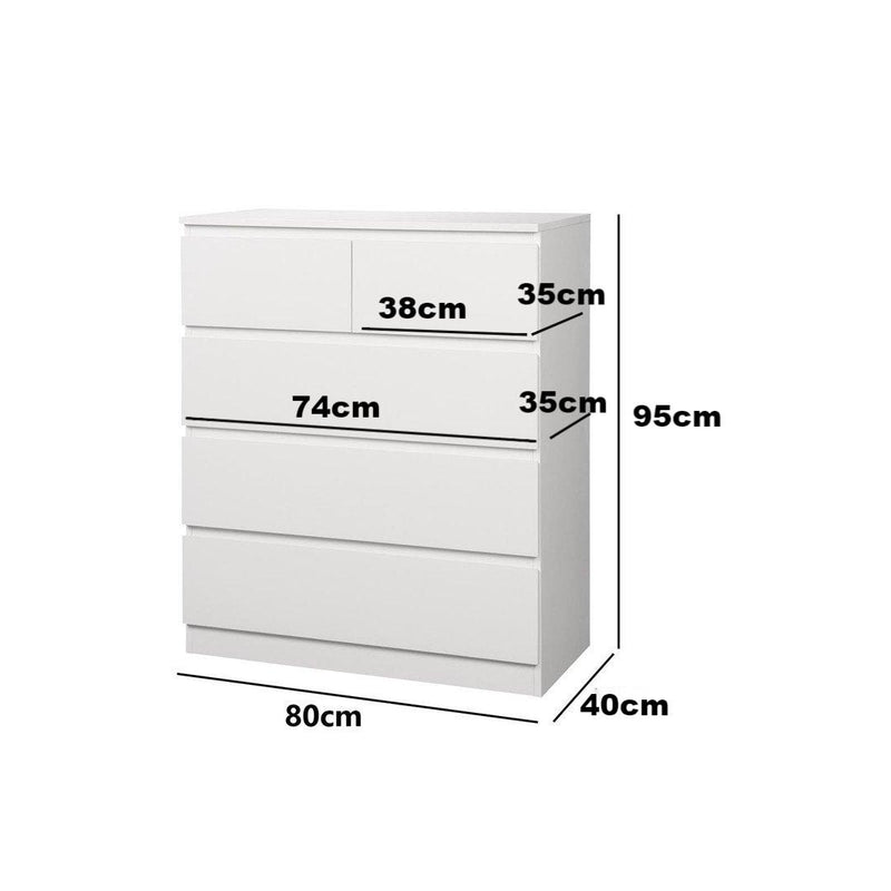 Tall boy drawers