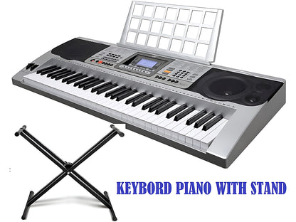 Electronic Keyboard Piano and Piano Stand