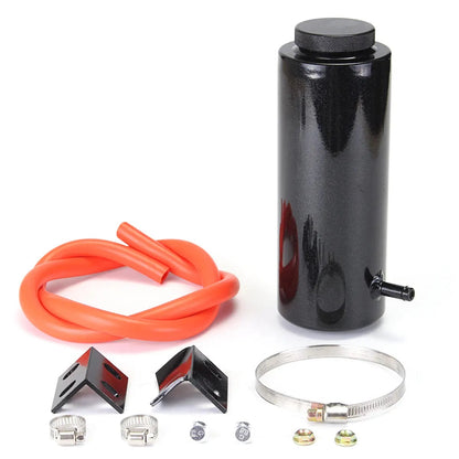 Black radiator overflow tank kit 800ml side view