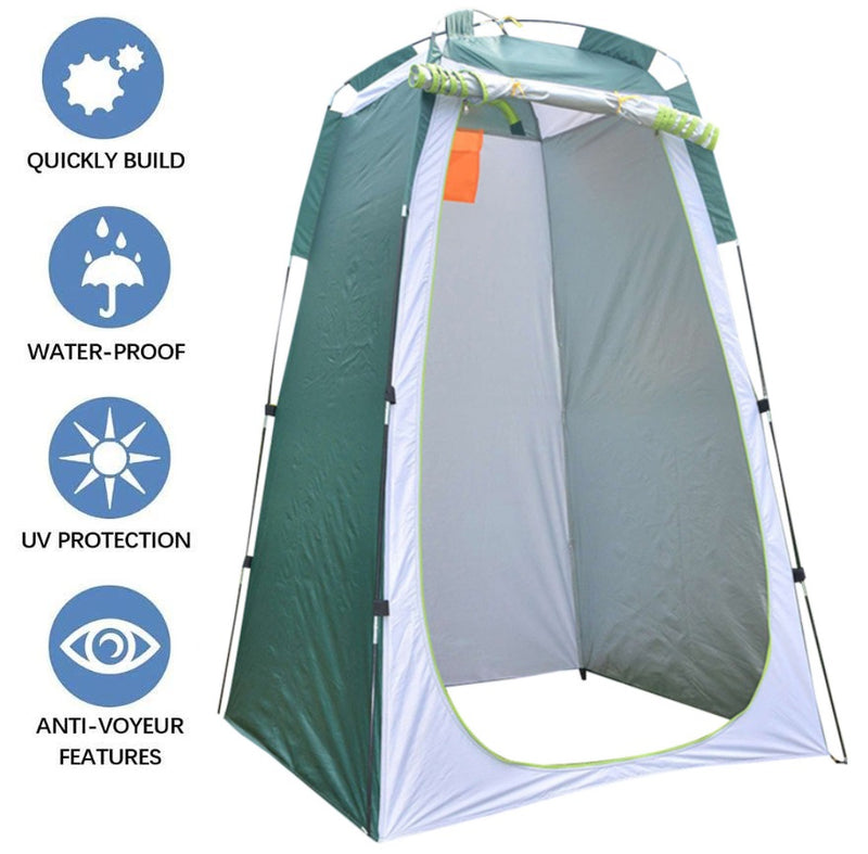 Camping shower tent