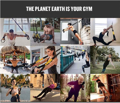 Suspension Training Kit Bodyweight Resistance Straps