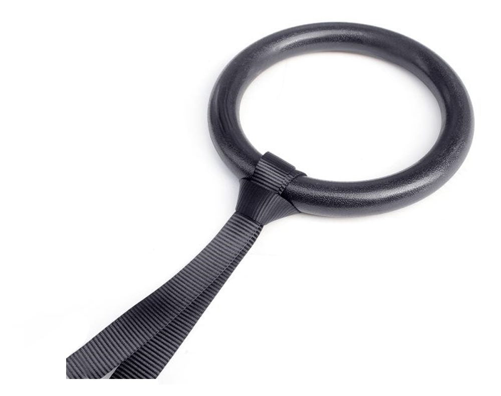 Olympic rings showing sturdy ABS plastic material and locks