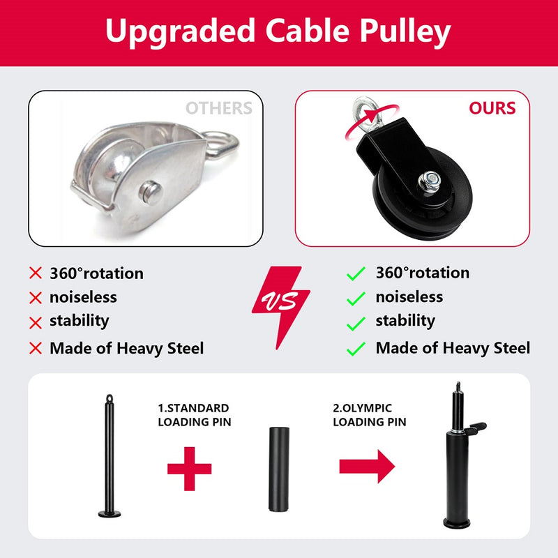 Fitness Lift Pulley System