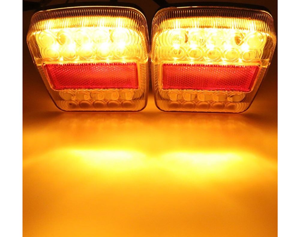 LED trailer tail lights wiring and connection points