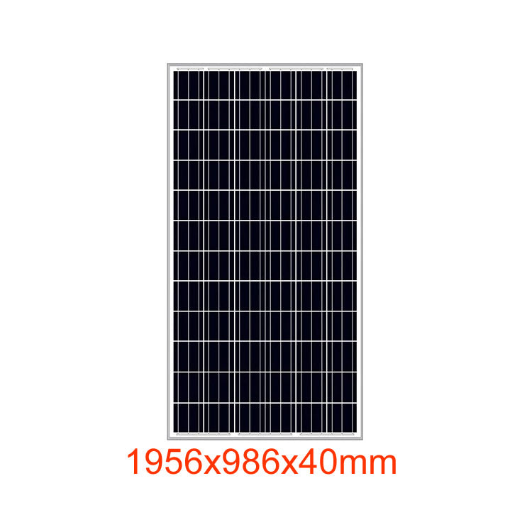 280W solar panel mounted on caravan roof in New Zealand