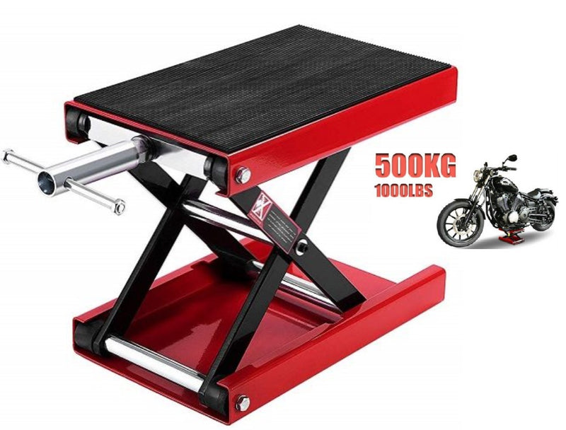 Motorcycle Scissor Lift Stand with Pad
