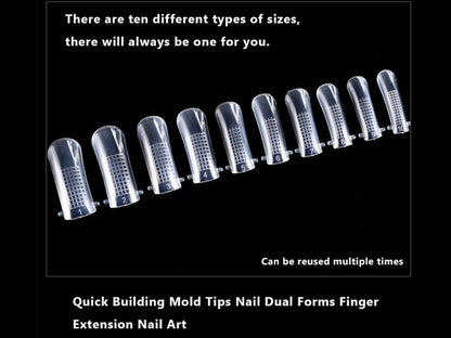 Top coat and base coat bottles in the nail gel set