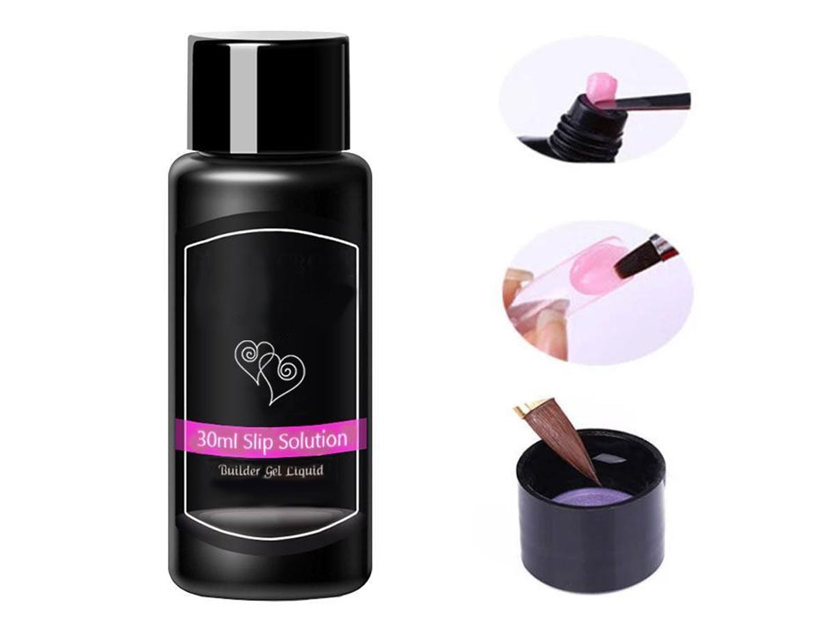 Nail brush and dust brush tools for nail art