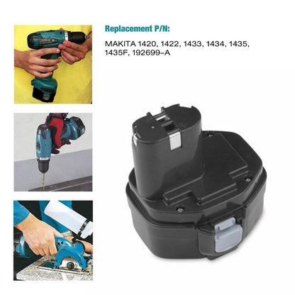 Makita Battery 144V 3AH with label details visible