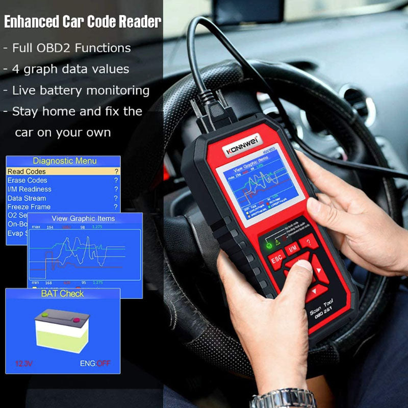 KONNWEI KW850 OBD2 Scanner