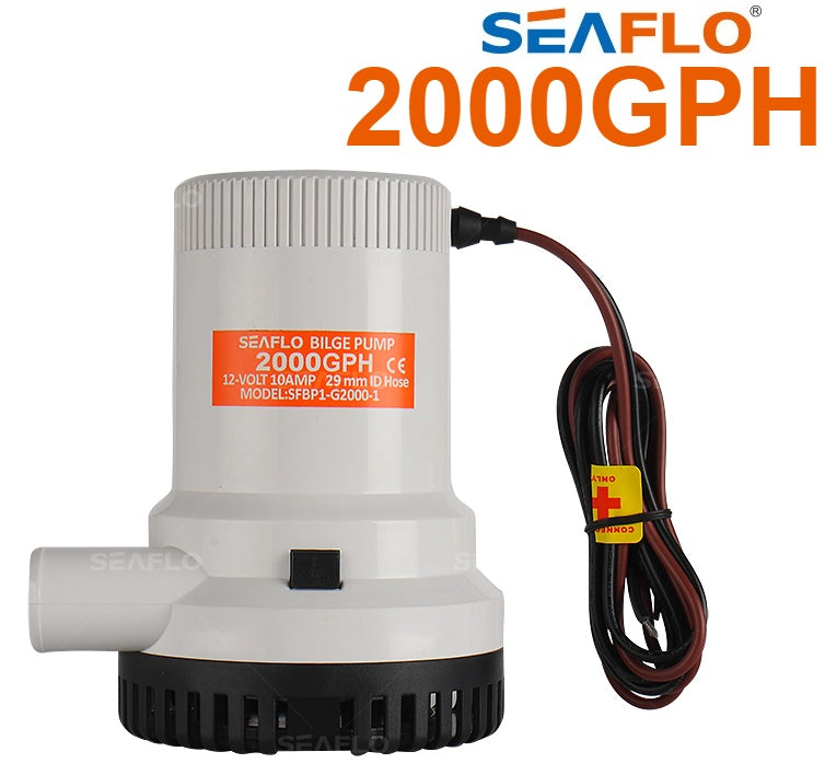SEAFLO Water Bilge Pump 2000GPH SFBP1-G2000-01