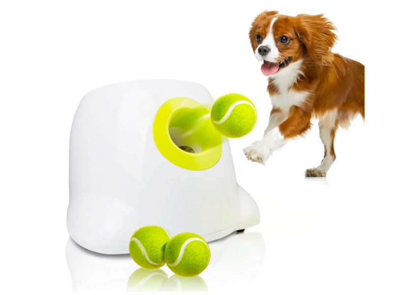 Creative Dog Pet Toys Tennis Launcher Ball Thrower