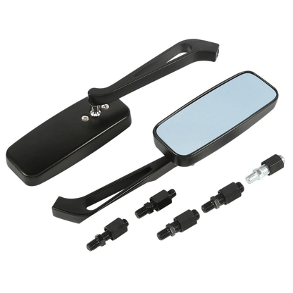 Motorcycle mirror with 8mm and 10mm screws included