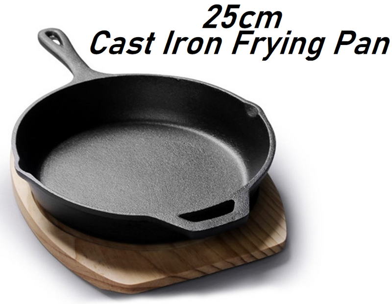 Cast Iron Frying Pan Skillet