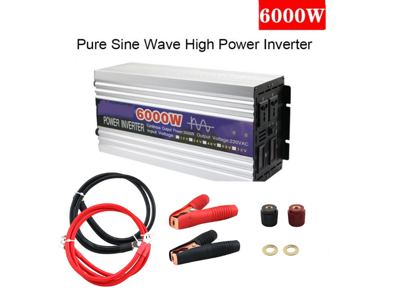 Pure Sine wave Inverter 6000W